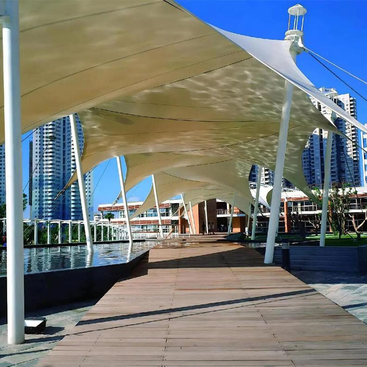 平江县膜结构景观棚