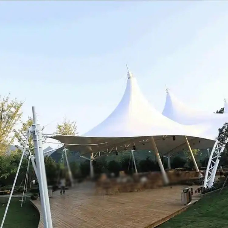 平江县膜结构景观棚