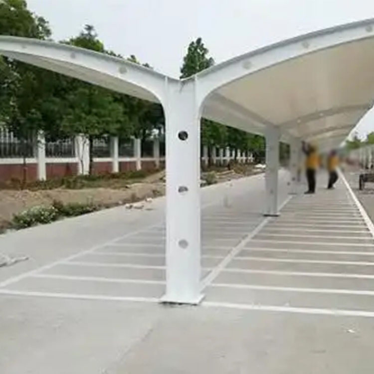 平江县膜结构电动车棚