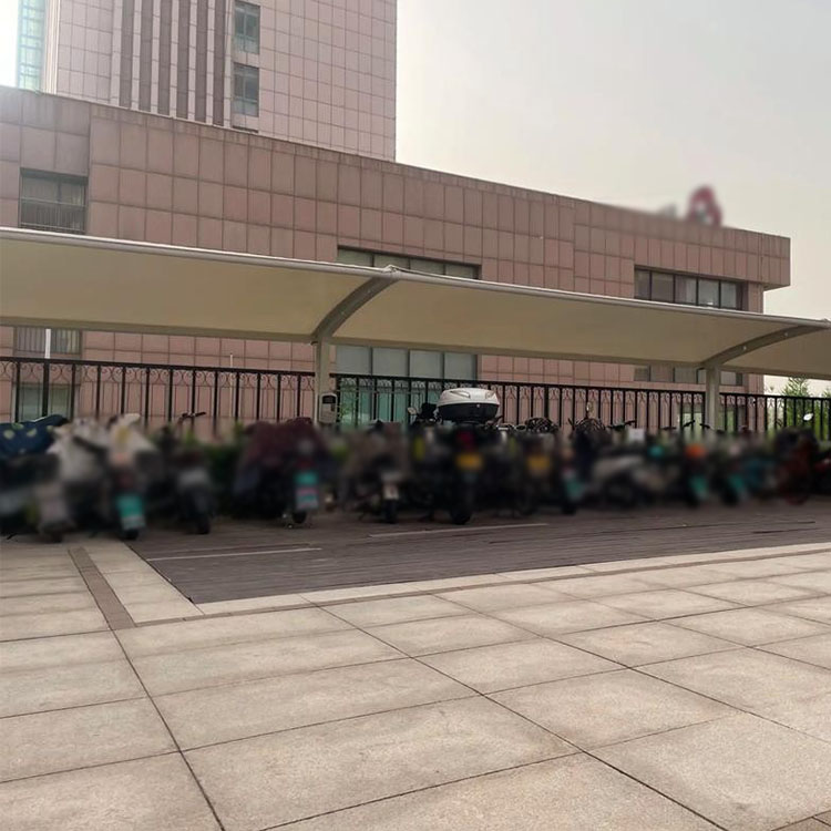 平江县膜结构电动车棚