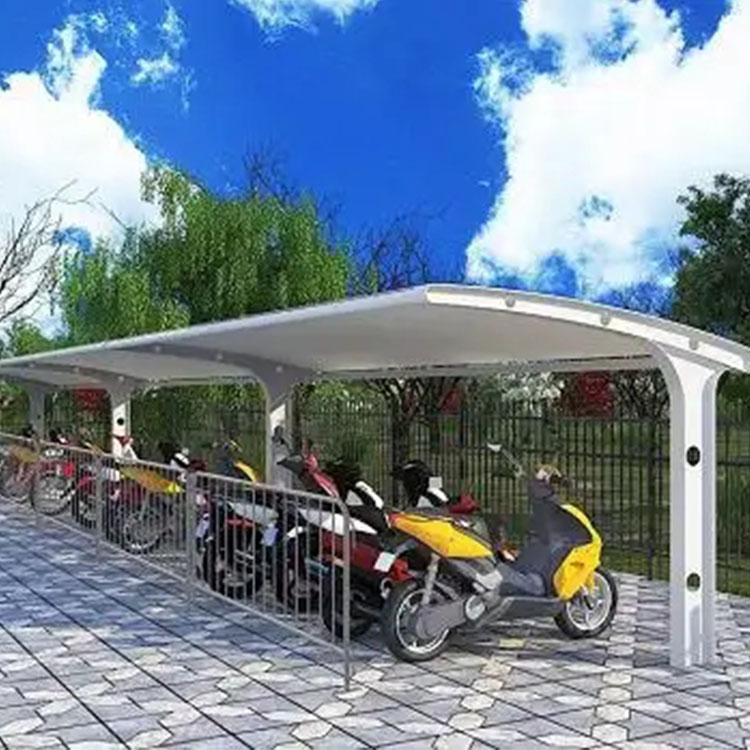 平江县膜结构电动车棚